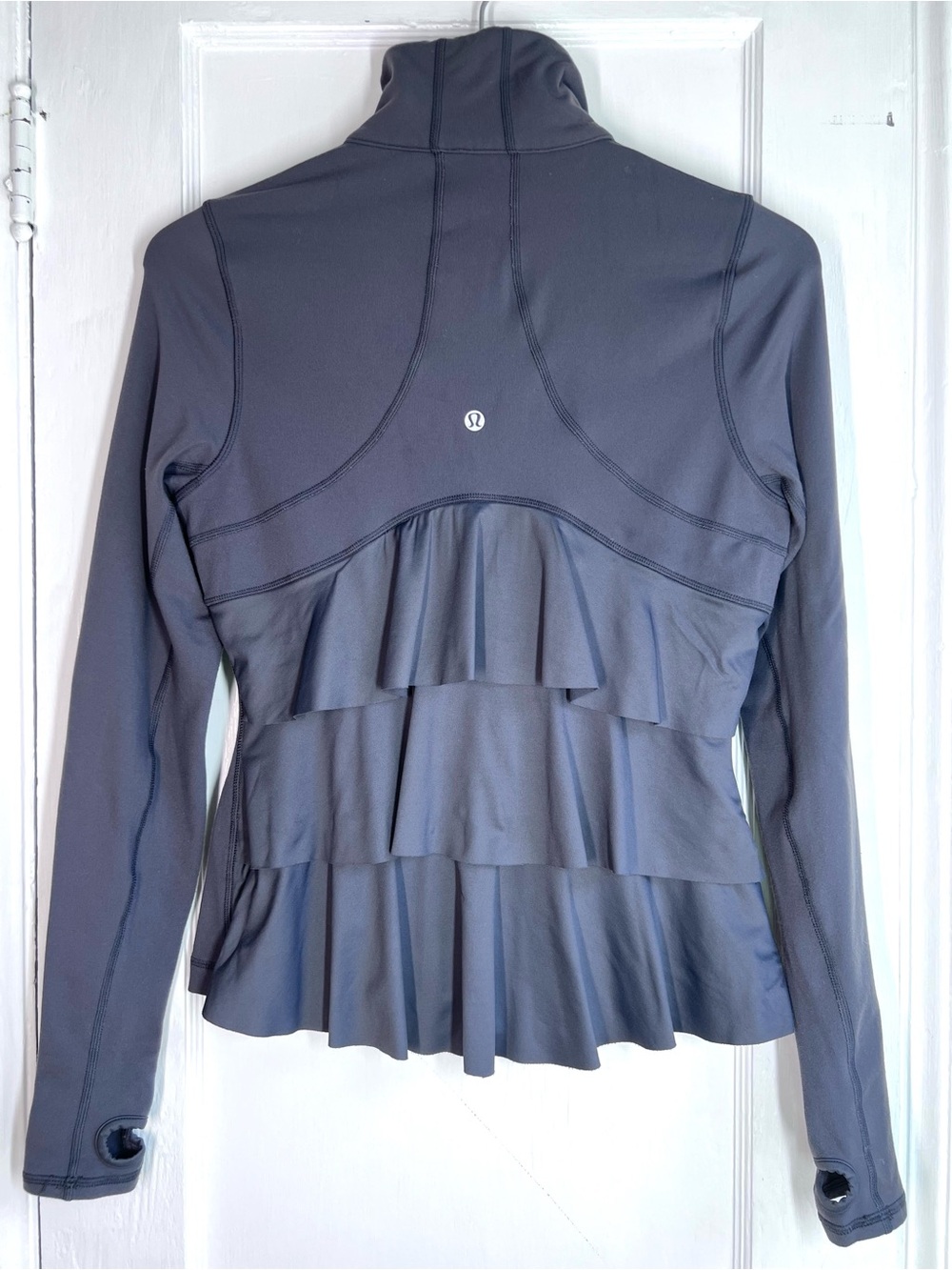 RARE Vintage Lululemon Yogi Dance Jacket - Dark Gray (Charcoal) - Size 6